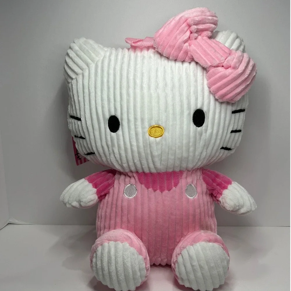 Hello Kitty Pink Corduroy Plush Mini Backpack‎ Sanrio New with Tags